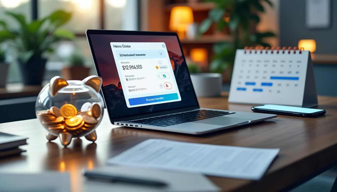découvrez comment la programmation d'un virement permanent facilite l'épargne automatique en transférant régulièrement des fonds pour sécuriser votre avenir financier.